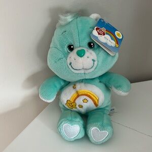 ✨ Care Bear Wish Bear 8” Carlton Cards 2002 Like new with tags.